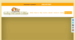 Desktop Screenshot of lovingpethotel.com